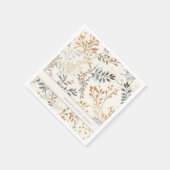 Modern Fall Foliage Serviette (Ecke)