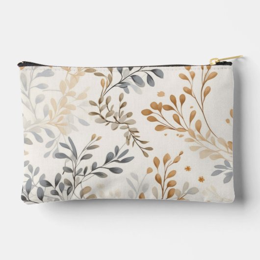 Modern Fall Foliage Zubehörtasche (Rückseite)