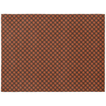 Modern Fall Kariert Gingham Orange