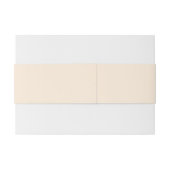 Modern Fall Orange BOHO Einladungsbanderole (Rückseitenbeispiel)