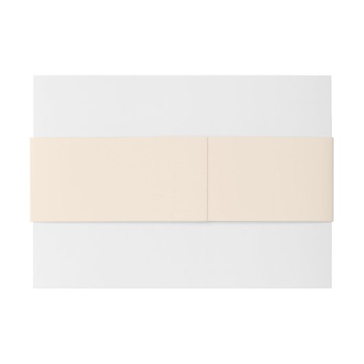 Modern Fall Orange BOHO Einladungsbanderole (Rückseitenbeispiel)