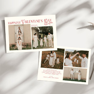 Modern Family 5 Fotos Glücklichster Valentinstag Feiertagskarte