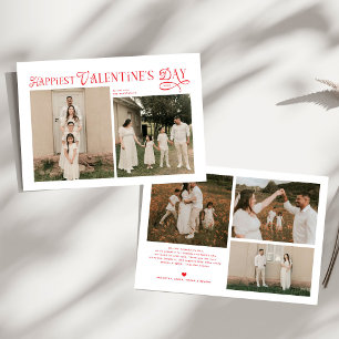 Modern Family 5 Fotos Glücklichster Valentinstag Feiertagskarte