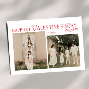 Modern Family 5 Fotos Glücklichster Valentinstag Feiertagskarte