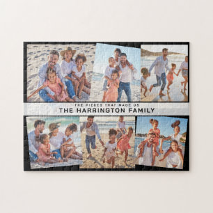 Modern Family 6 Foto-Collage-Teile, die uns gepräg Puzzle