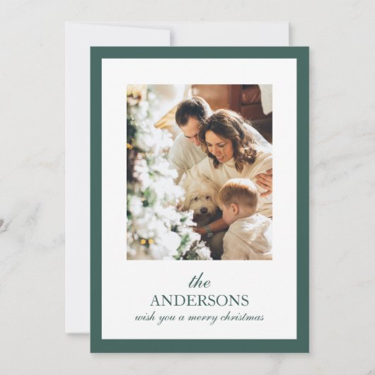 Modern Family Christmas Green (Vorderseite)