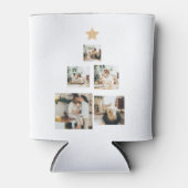 Modern Family Christmas Tree Foto With Star Dosenkühler (Vorderseite)