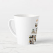 Modern Family Christmas Tree Foto With Star Milchtasse (Linke Ecke)