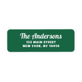 Modern Family Cute Custom Return Address (Vorne)