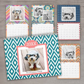 Modern Family Foto Collage 17 - Trendy Patterns Kalender