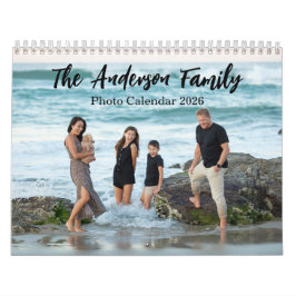 Modern Family Photo Collage Kalender