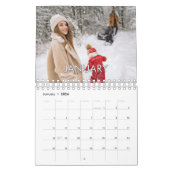 Modern Family Photo Holiday Gift Kalender (Jan 2026)