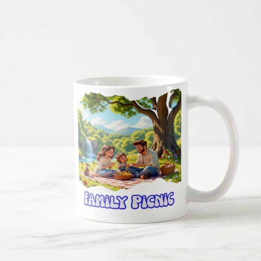Modern Family Picnic Kaffeetasse (Rechts)