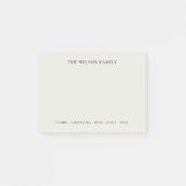 Modern Family Post-it Klebezettel (Vorderseite)