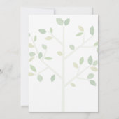 Modern Family Wiedersehen Family Tree Einladung (Rückseite)