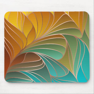 modern,farbenfroh,art nouveau,art Deko,muster,abst Mousepad