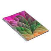 modern,farbenfroh,art nouveau,art Deko,muster,abst Notizblock (Rechte Seite)