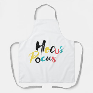 Modern, farbenfroh, lustig, cool, trendig Hocus Po Schürze