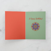 modern farbig abstrakt mit benutzerdefiniertem Tex Karte (Innenseite)