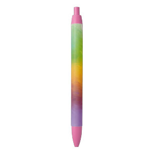 Modern farbige Regenbogenfarben Vorlage Moderne Kugelschreiber