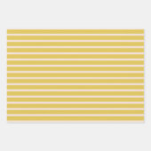 Modern farbige Streifen Weihnachten Geschenkpapier Set (Vorderseite 3)