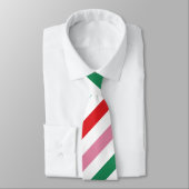 Modern farbige Streifen Weihnachten Krawatte (Gebunden)