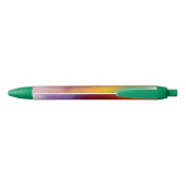 Modern farbige Vorlage Moderne Regenbogenfarben Kugelschreiber (Rückseite)