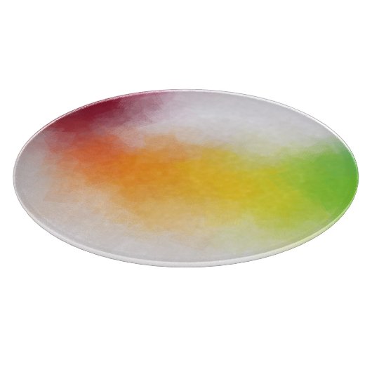 Modern-farbiges Template Moderne Abstrakte Kunst Schneidebrett (Ecke)
