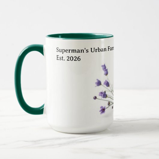 Modern Farm To Table Artisanal Egg Custom Tasse (Links)