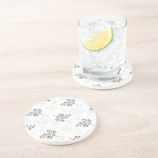 Modern Farmhouse Decorative Coaster - Rustic Chic  Getränkeuntersetzer (Seite)