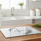 Modern Farmhouse Realtor Closing Gift Schneidebrett