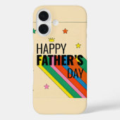 Modern Father's Day Star Design Case   (Rückseite)