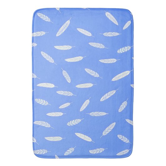 Modern Feathers Luxury Boho Collection Badematte (Vorderseite Vertikal)
