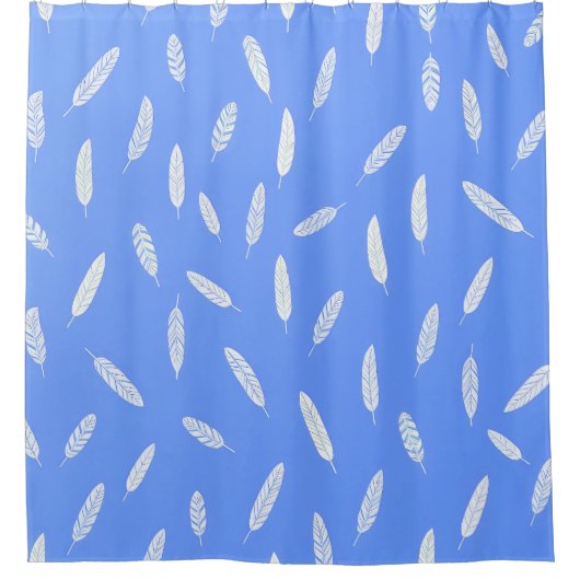 Modern Feathers Luxury Boho Collection Duschvorhang (Vorderseite)
