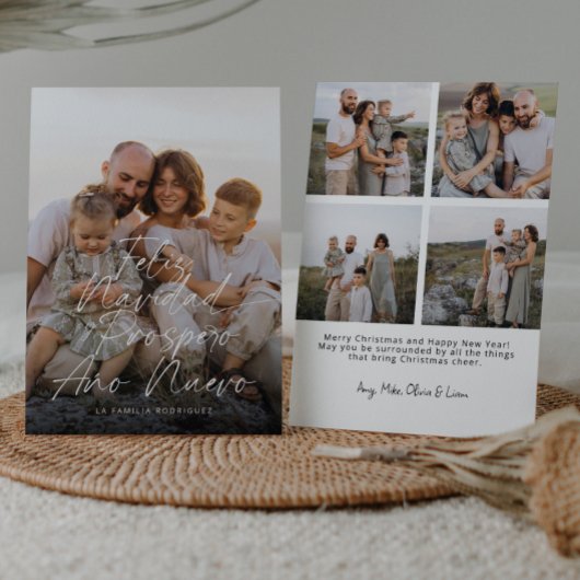 Modern Feliz Navidad Foto Weihnachten