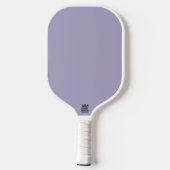 Modern Feminine Pastel Monogram Individuelle Name Pickleball Schläger (Rückseite)