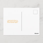 Modern Fiesta Icons Cinco de Mayo Postkarte (Rückseite)