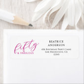 Modern Fifty and Fabulous 50th Birthday Party (Insitu)