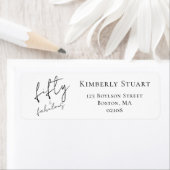 Modern Fifty and Fabulous Bold 50th Birthday Party (Insitu)