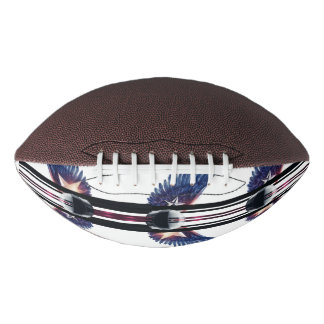 Modern Fire & Triple Stripe Bold Minimalist Football