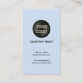 Modern-Firmenlogo | Unternehmensförderung Rabattkarte (Rückseite)