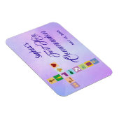 Modern First Heilige Kommunion farbenfrohe Kreuzze Magnet (Rechte Seite)