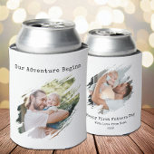 Modern First Vathers Day 2 Foto Dosenkühler