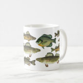 Modern Fisherman Angler Fish Hobby Kaffeetasse (VorderseiteRechts)