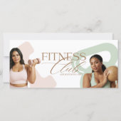 Modern Fitness Personal Trainer Gift Certificate (Vorderseite)