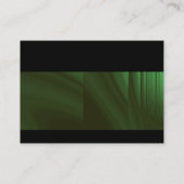 Modern - Flaschengrüne Textur Visitenkarte (Rückseite)