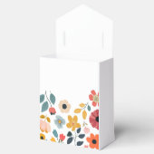 Modern Floral Baby Shower Geschenkschachtel (Geöffnet)