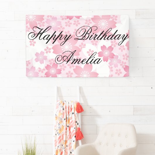 modern, floral, niedlich, trendig, mädchenhaft, pi banner (Insitu)