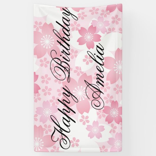 modern, floral, niedlich, trendig, mädchenhaft, pi banner (Vertikal)