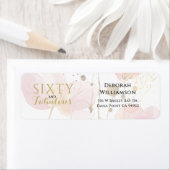 Modern Floral Sixty and Fabulous Bold (Insitu)